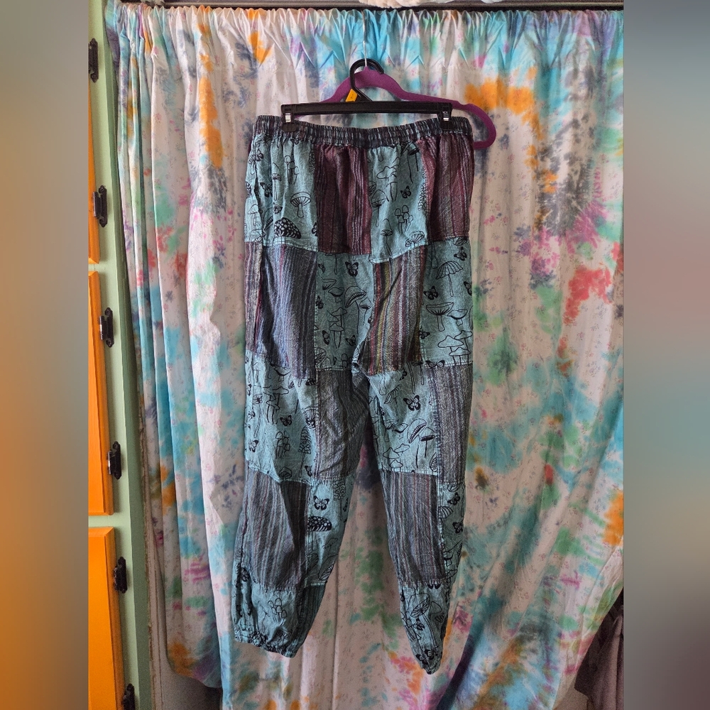 Patchwork Pants - image 2